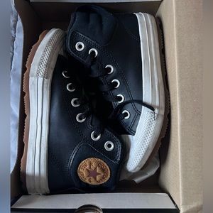Converse Sneakers black and white size 13 youth